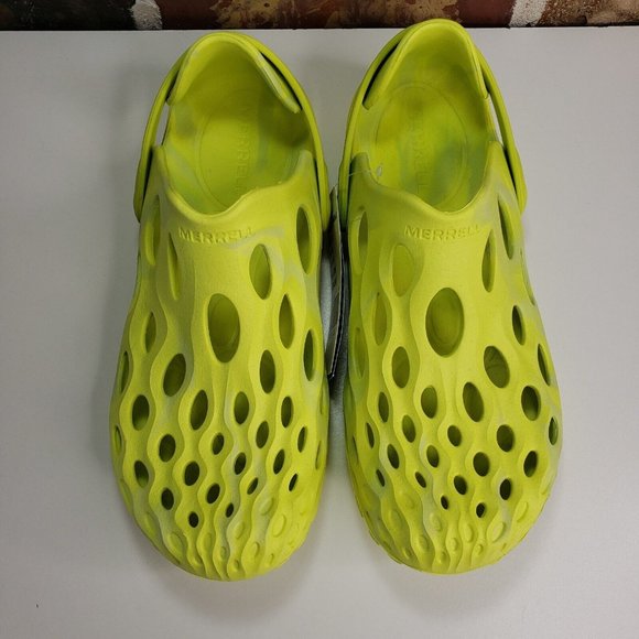 Merrell Womens Hydro Moc Pomelo Water croc shoes Size 9 volt Yellow NEW! - Picture 6 of 9